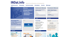 Desktop Screenshot of indat.info