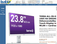 Tablet Screenshot of indat.de