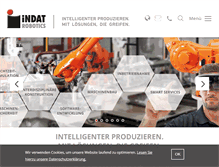 Tablet Screenshot of indat.net